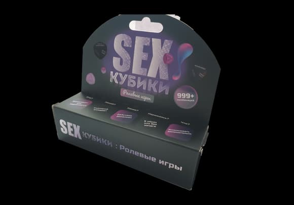 Настільна гра для дорослих "SEXКубики: Рольові ігри" 0034FGS, 18+