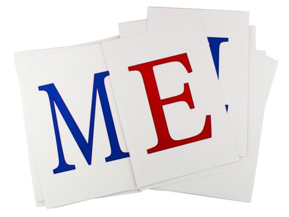 Розвиваючі картки "Букви" А5 (200х150 мм) 67148 укр. мовою