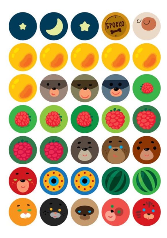 Дитяча велика розвиваюча книга "Сад" 403631 з наклейками