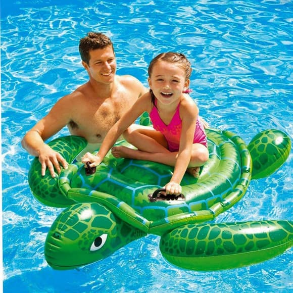 Дитячий надувний пліт Черепаха Intex 57524, 150 x127