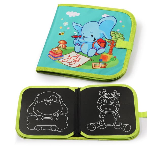 Дощечка для малювання 28056 на липучці і з крейдою 