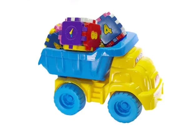 Дитячий ігровий пісочний набір 013585 з розвиваючим кубиком 