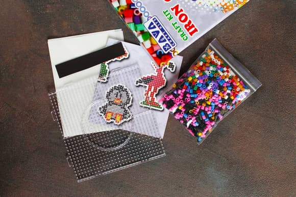 Магніти з термомозаїки "Птахи" (TM-005) набір для творчості