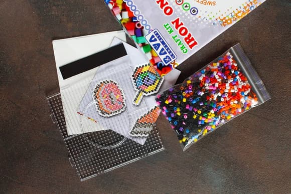 Магніти з термомозаїки "Солодощі" (TM-007) набір для творчості