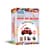 Магніти з термомозаїки "Транспорт" (TM-009) набір для творчості