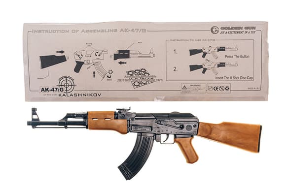 Іграшковий автомат з пістонами "АК-47" Golden Gun 246GG