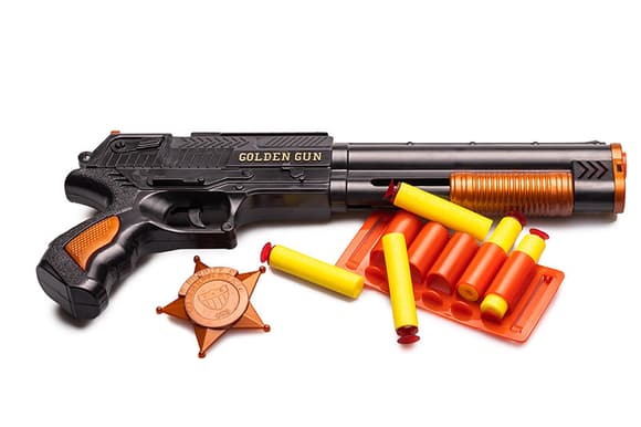 Іграшковий дробовик "Marshal" Golden Gun 915GG з м'якими кулями