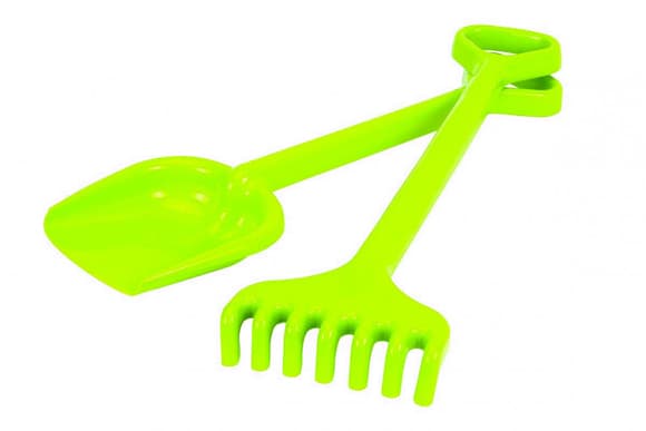 Іграшкова Лопатка з грабельками "Гулівер" 1424TXK, довжина 50 см 