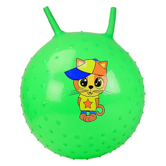 М'яч для фітнесу CB4503 пухирчатий з ріжками 