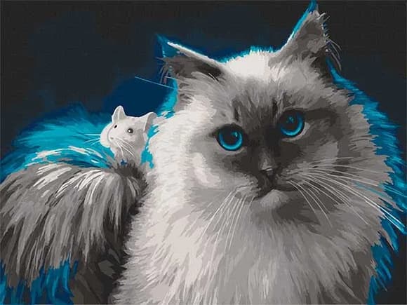 Картина за номерами. Art Craft Цікава дружба 40 * 50 см 11630-AC