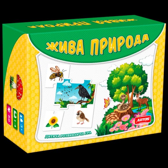 Розвиваюча гра преміум Жива природа Artos Games 0543ATS