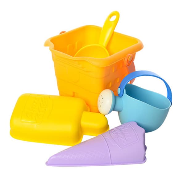 Набор для песочницы HG-153 ведерко, лопатка, лейка, формочки 2 шт