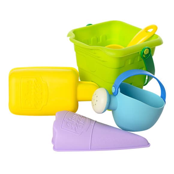 Набір для пісочниці HG-153 відерце, лопатка, лійка, формочки 2 шт