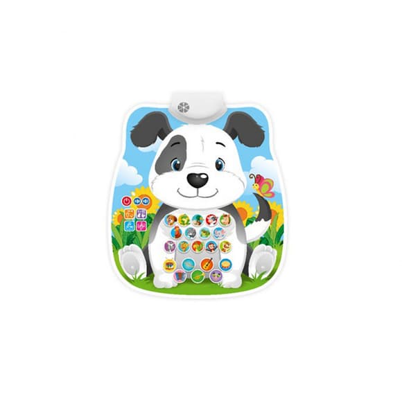 Плакат обучающий FT 0005 AB собачка (укр)