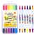 Набір двоколірних фломастерів 6 штук 12 кольорів 8059-12 в пластиковому боксі