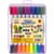 Набір двоколірних фломастерів 9 штук 18 кольорів 8059-18 в пластиковому боксі