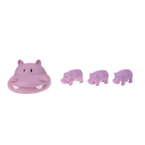 Пищалка Гумова тварина B-331 4 шт в сітці 