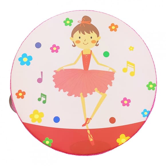  Дерев'яна іграшка Бубен MD 0367 15 см 