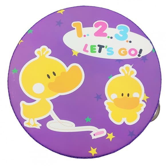 Деревянная игрушка Бубен MD 0367  15 см 