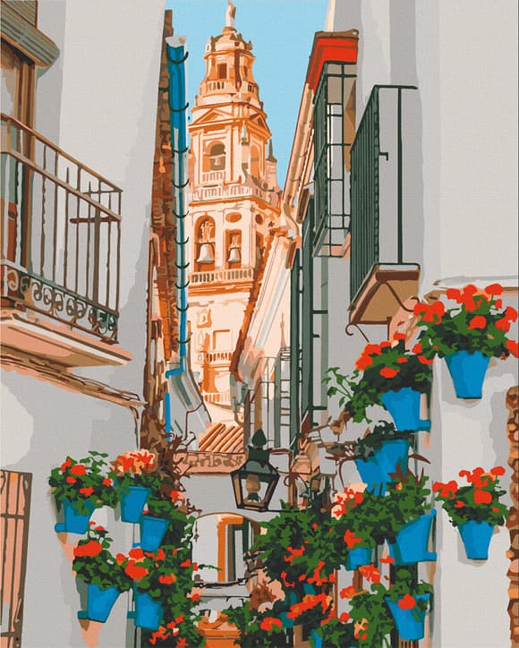 Картина за номерами. Art Craft Сонячна Іспанія 40х50 см 11222-AC