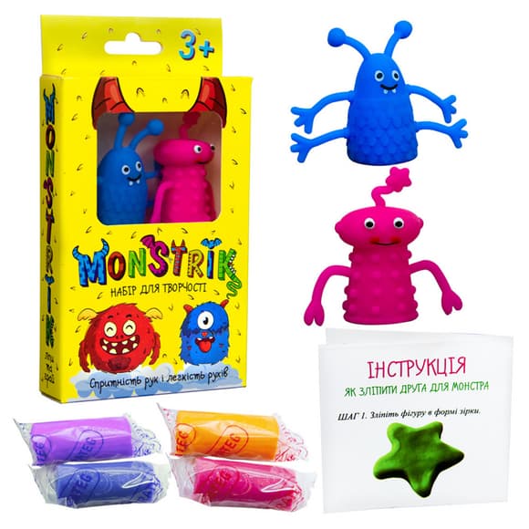 Набір для творчості Monstrik Strateg 71823 (укр.) 