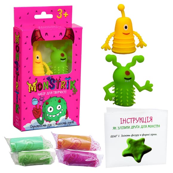 Набір для творчості Monstrik Strateg 71823 (укр.) 