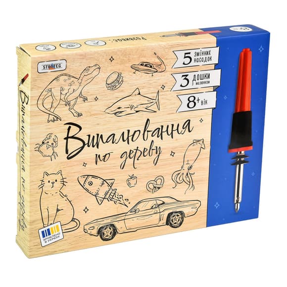 Набір для творчості Випалювання по дереву 846 (рус. /Укр.)