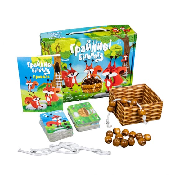 Настольная игра "Игривые бельчата" 30852 (укр.)