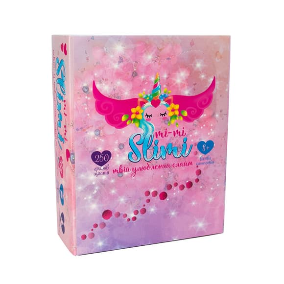 Слайм "Mi-mi Slimi - с помпонами" 71815 (укр.) 0,250 кг