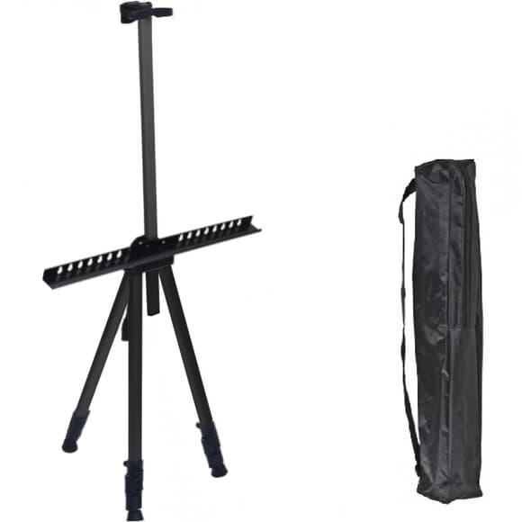 Мольберт для малювання HZ2101 металевий в чохлі