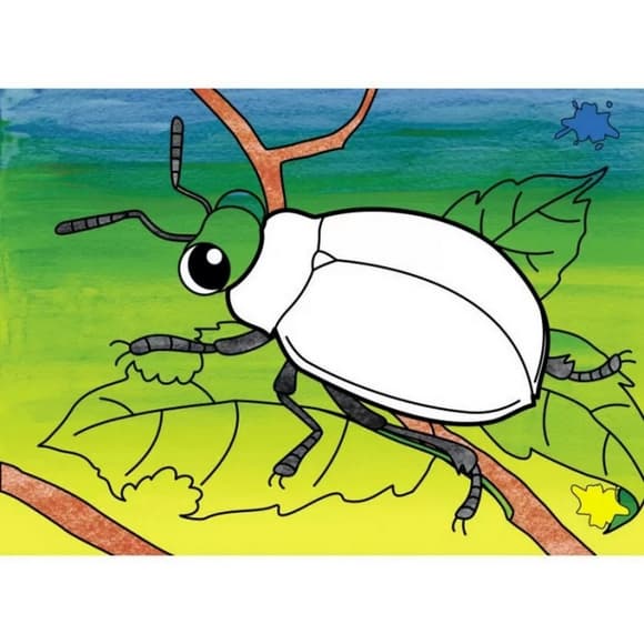 Дитяча книга "Розмальовка для  самих маленьких: Кольори-друзі" АРТ 19202 укр