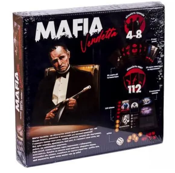 Настільна гра MAFIA Vendetta MAF-01-01U укр