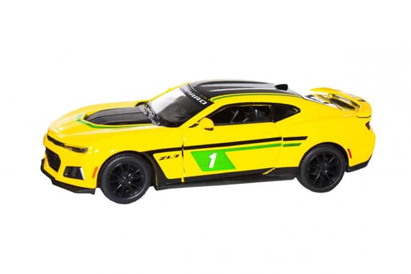 Дитяча модель машинки Chevrolet Camaro ZL1 2017 Kinsmart KT5399FW інерційна, 1:38 