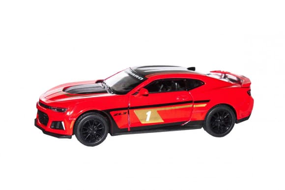 Дитяча модель машинки Chevrolet Camaro ZL1 2017 Kinsmart KT5399FW інерційна, 1:38 