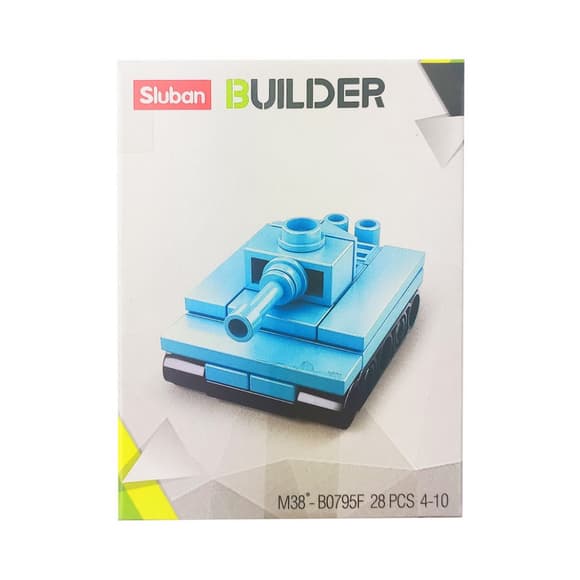 Дитячий конструктор Транспорт SLUBAN M38-B0795, транспорт, фігурка 