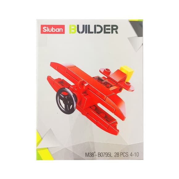 Дитячий конструктор Транспорт SLUBAN M38-B0795, транспорт, фігурка 