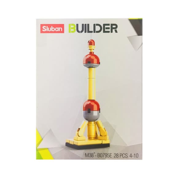 Дитячий конструктор Транспорт SLUBAN M38-B0795, транспорт, фігурка 