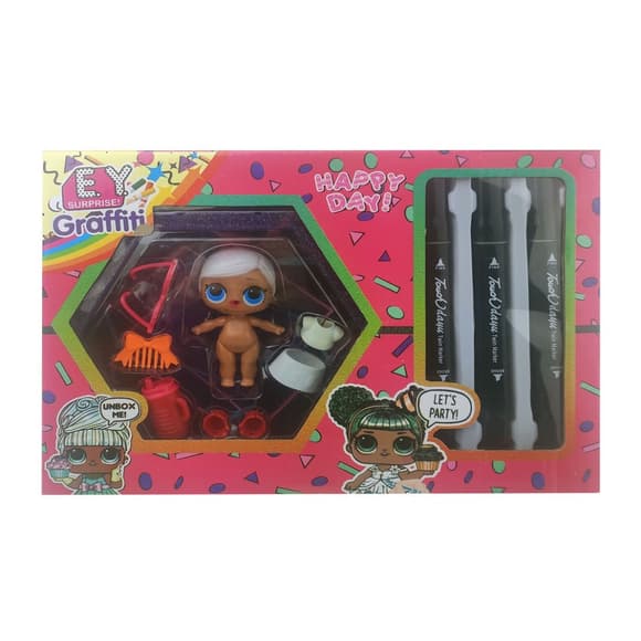 Дитяча лялька "LQL" EY2413 з маркерами 