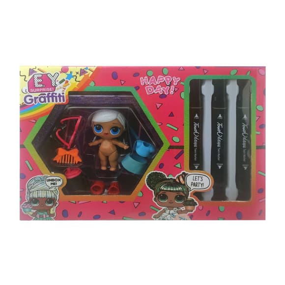 Дитяча лялька "LQL" EY2413 з маркерами 