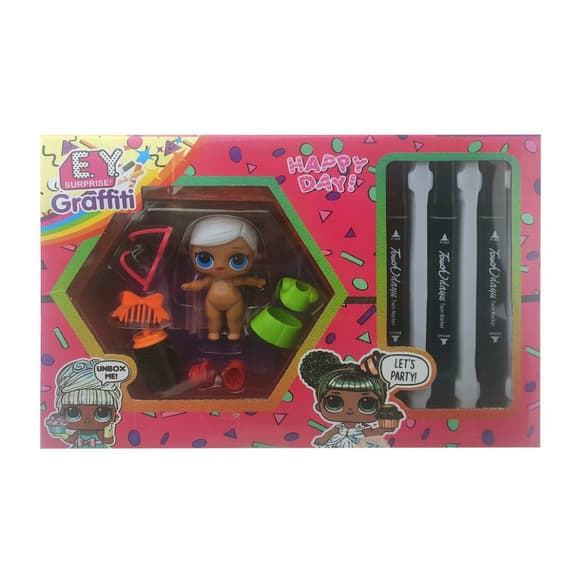 Дитяча лялька "LQL" EY2413 з маркерами 