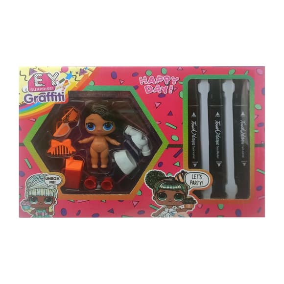 Дитяча лялька "LQL" EY2413 з маркерами 