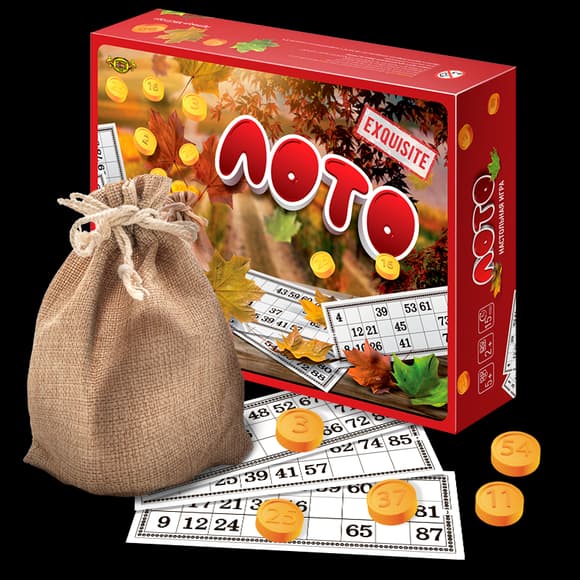 Настольная игра "Лото EXQUISITE" MKL1001
