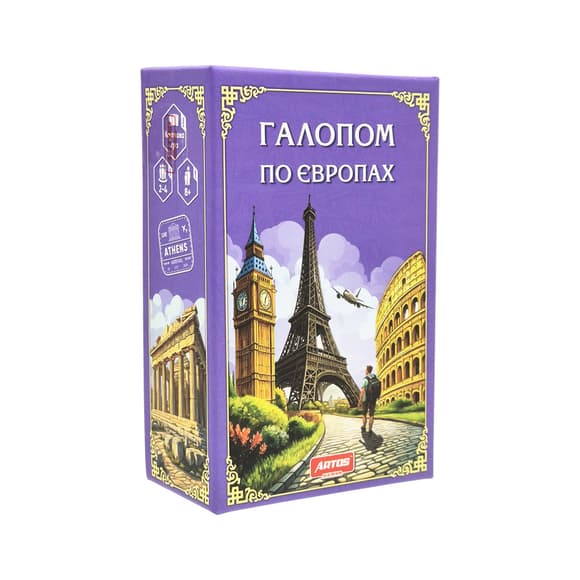 Карточная игра "Галопом по Европе" 1205ATS