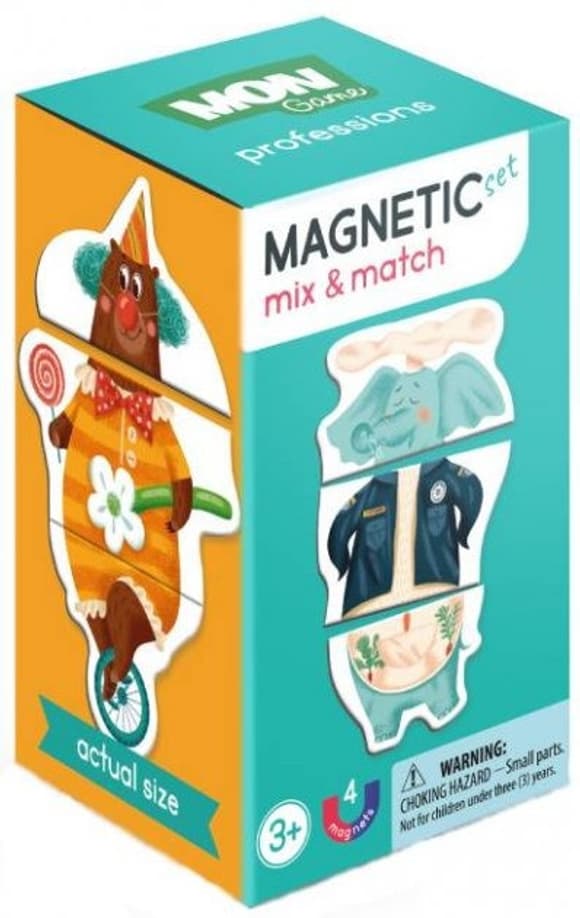 Дитячий набір магнітів "Професії" Mon Game 200217