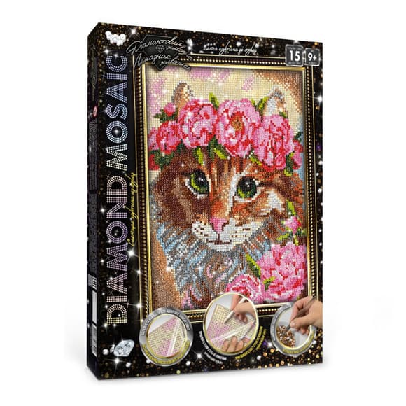 Набір креативної творчості "DIAMOND MOSAIC" DM-03-01-9 