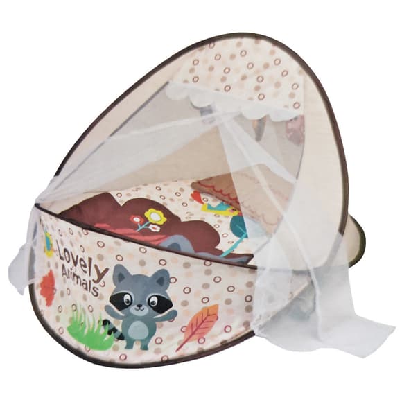 Килимок-манеж для немовляти 66526A 2в1, дуга, підвіски, грає музика 