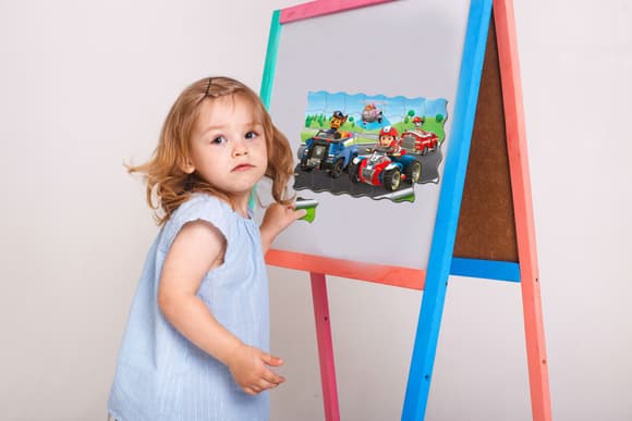 Дитячий набір магнітів Щенячий патруль "Вперед до пригод" ML4034-34 35 шт