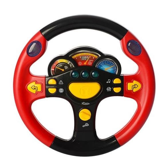 Дитячий автотренажер "Я теж рулю" 7737 музичний 