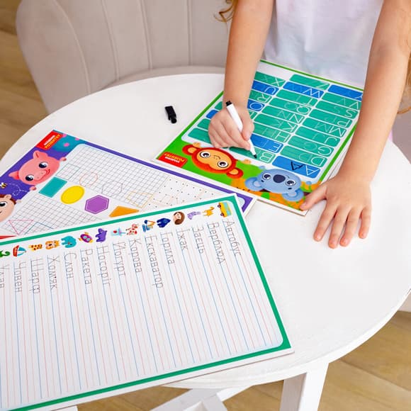 Дошка-тренажер "English" Vladi Toys VT5010-28 (укр)