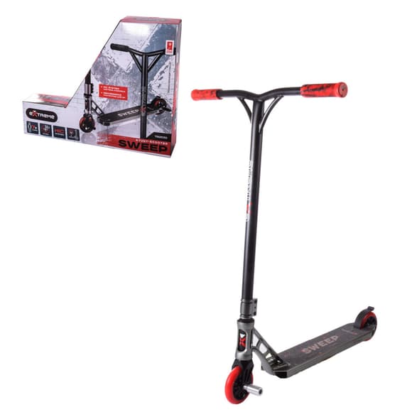 Самокат трюковий 2-х колісний TR21010 (RL7T), Extreme Motion SWEEP, колеса PU 110 мм 